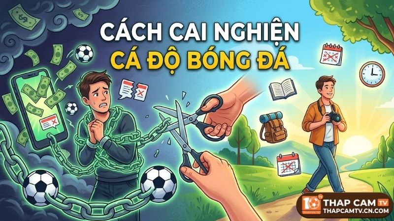 Nhận diện các dấu hiệu tâm lý cần cách cai nghiện cá độ bóng đá